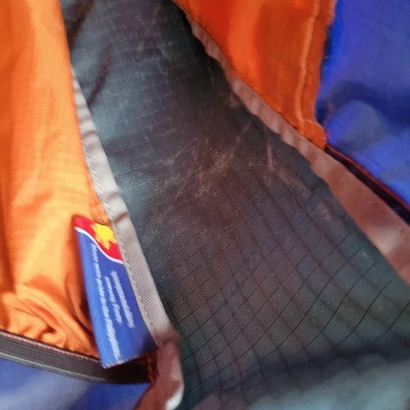 Cotopaxi Luzon Eighteen 18 L Del Dia Pack Daypack Backpack Unisex Orange Blue - Picture 11 of 13